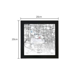 مربع 20x20 - نوک تیز - مشکی